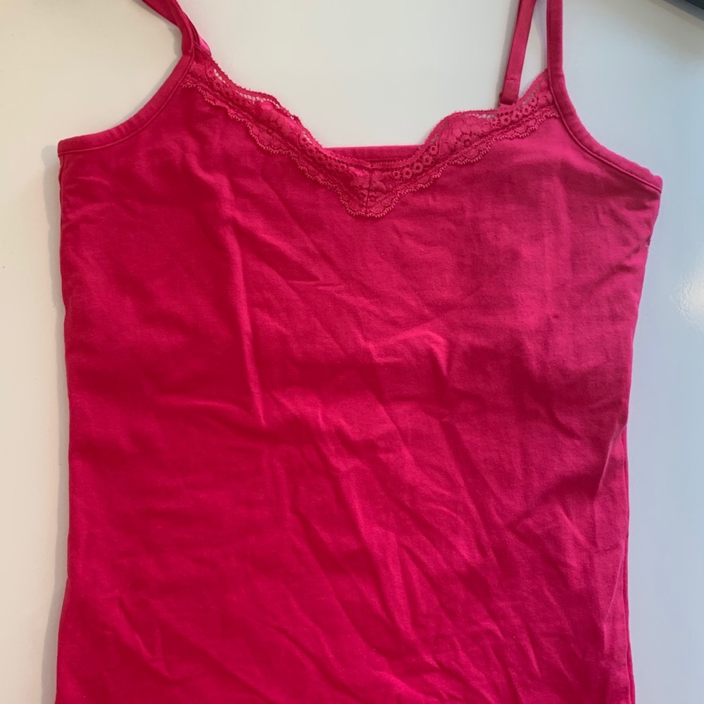 Hot pink camisole